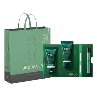 Imagem de Kit Presente Arbo Colônia 10 Ml +1 Hidratante +1 Shower Gel - O Boticá