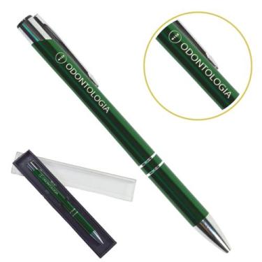 Imagem de Caneta Personalizada Cursos Metal Profissional Coloridas Odontologia -