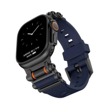 Imagem de Pulseira De Borracha De 49mm Para Apple Watch Ultra Série 10 9 8 7 Se 