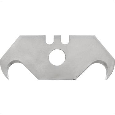 Imagem de Lâmina estilete trapezoidal corte curvo c/ 10 pç cart Vonder