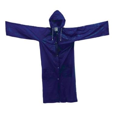 Imagem de Capa Chuva Adulto Pvc C Botao Bolso Toca A Unid 1050 Sortido - Yangzi