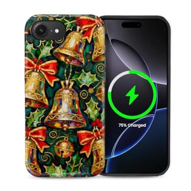 Imagem de ZHEGAILIAN Capa 2 em 1 para iPhone 16e 6,1 polegadas, compatível com MagSafe à prova de choque antiderrapante com capa de proteção de corpo inteiro, fosco texturizado design de impressão fashion para