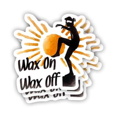 Imagem de (3 peças) Adesivo de cera em cera desligada, frases motivacionais sarcásticas, decalque de vinil com citação humorística para Kindle, laptop, garrafa de água, capacete rígido de telefone, adesivo de