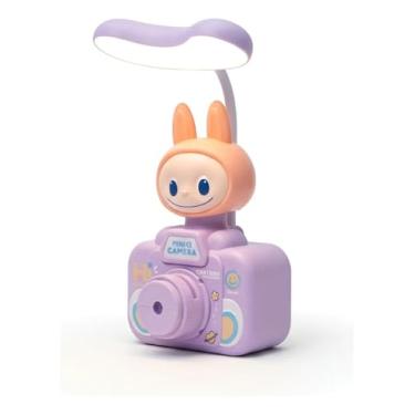 Imagem de Luminaria de Mesa Led Portatil Infantil Mini Camera Coelho