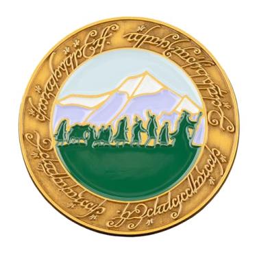 Imagem de WETA Workshop - Trilogia O Senhor dos Anéis - Broche esmaltado The Fellowship