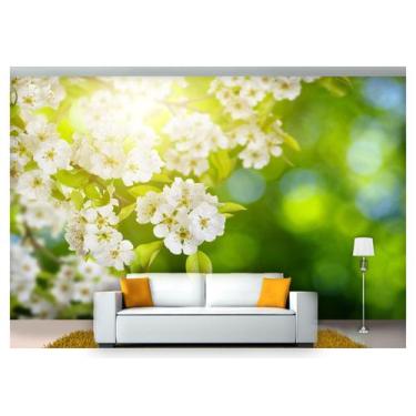 Imagem de Papel De Parede Flores Floral Flor Natural 3D  Nfl170 - Você Decora