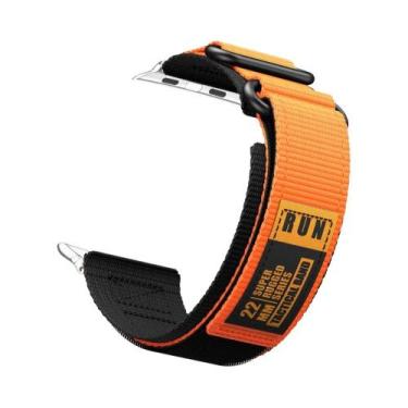 Imagem de Pulseira De Nylon Para Apple Watch Band Ultra 49mm 46mm 42mm 45mm 44mm