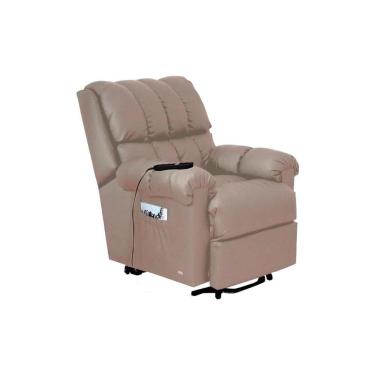 Imagem de Poltrona Reclinável Motorizada P- Sala Detroit Golden Zero Wall C- Lift Courano Bege - Probel
