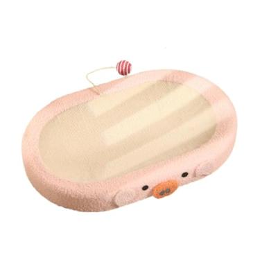 Imagem de Ｂｅｓｇａ Arranhador para gatos, almofada para arranhar, confortável, tigela para arranhar gatos, cama para gatinhos, para exercícios, trituração de garras,