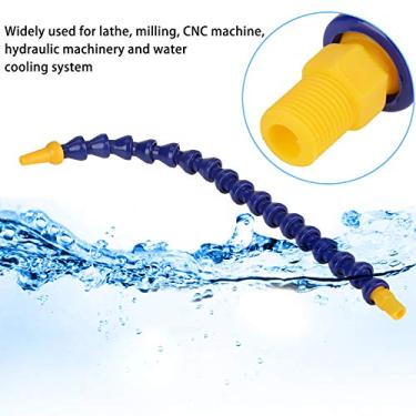 Imagem de Hyuduo Mangueira Flexível do Líquido Refrigerante de 10 Pces, Mangueira Plástica Flexível do Líquido Refrigerante de 10 Pces, Tubulação de óleo para a Máquina Cnc, Torno de Trituração, Com