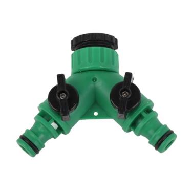 Imagem de AUNMAS Divisor de água, Adaptador de Torneira de 3 Vias, 1 Entrada e 2 Saídas Com Anéis de Vedação e Interruptor de Válvula de Esfera, para Máquina de Lavar e Jardinagem (3 Mamilo)