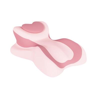 Imagem de Bothyi Almofada de leitura para cama, almofada em cunha, leve, confortável, antiderrapante, com suporte para as costas, pernas e joelhos, ideal para, Rosa