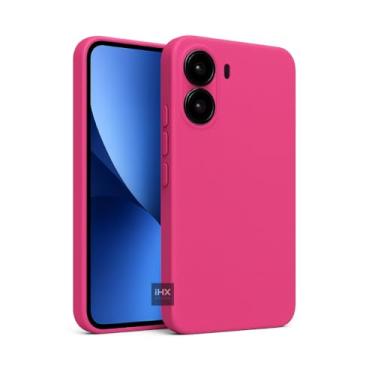 Imagem de Capa Capinha Case Compatível Xiaomi Poco X7 PRO Silicone Aveludada Anti Impacto Reforçada Emborrachado Com Proteção De Câmera Premium (ROSA PINK)