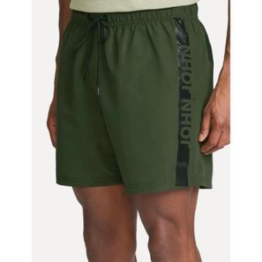 Imagem de Short John John Masculino Bora Verde Militar-Masculino