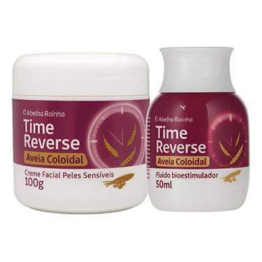 Imagem de Ciuidado facial Time Reverse 1 Creme facial para pele sensiveis e 1 Fl