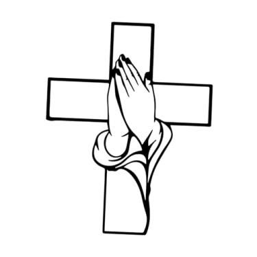 Imagem de Generic Cruz de Metal para Decoração de Parede, Artesanato, Decoração para Batismo, Presente Cristão, Ornamento, Enfeite de Parede para Casa e Escritório