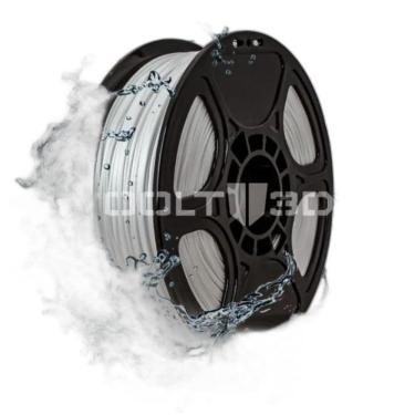 Imagem de Filamento Impressão 3D Voolt Pla Branco Perola Silk 1Kg
