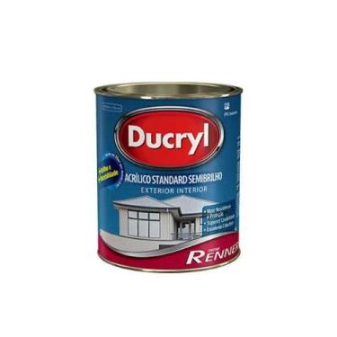Imagem de Tinta Acr. Ducryl Semibrilho Branco 0,9l Renner0167