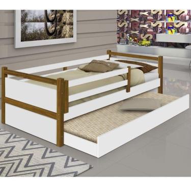 Imagem de Cama Bianca Branco Com Cama Auxiliar