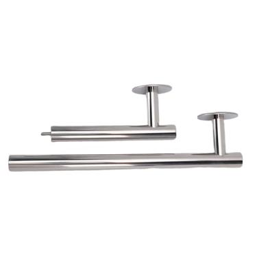 Imagem de HEEPDD Barra de Toalha Adesiva de Aço Inoxidável 304, Barras de Toalha Toalheiro Montado na Parede Ajustável para Cozinha de Banheiro, Suporte de Suspensão à Prova de Arranhões para Roupões de Banho