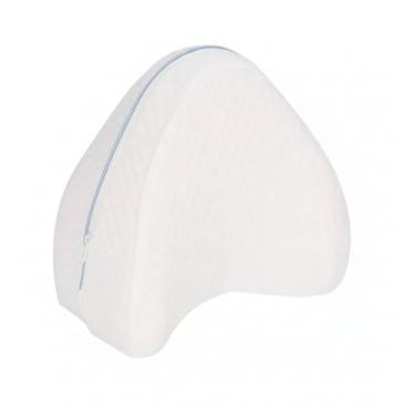 Imagem de Almofada Ortopédica para Pernas e Joelhos de Espuma com Memória para Alívio de Dor e Alinhamento da Coluna