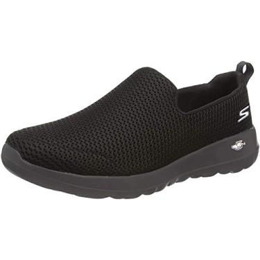 Imagem de Skechers Women's Go Walk Joy Centerpiece Sneaker, Black/Black, 6.5 M US