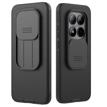Imagem de WVOZWWO Capa para Xiaomi Redmi Note 15 Pro 5G, capa protetora fina com protetor de câmera rígida PC TPU ultra fina anti-arranhões para Xiaomi Redmi Note 15 Pro 5G (Redmi Note15 Pro Preto)