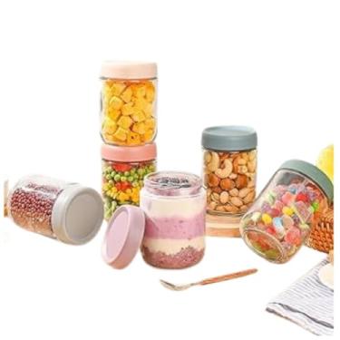 Imagem de Conjunto 3 Potes Plástico com Tampa Hermética, Polipropileno sem BPA, Sortido, 450ml/1000ml/1600ml, Empilhável, para Armazenamento de Alimentos