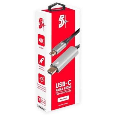 Imagem de Cabo Adaptador Usb-c Hdmi 4k 60hz 1.8m