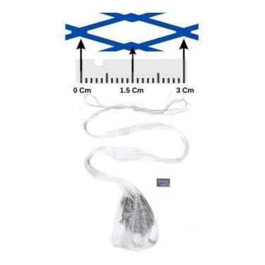 Imagem de Tarrafa C/ Corrente Para Pesca Malha 15mm Lambari Piaba 10mt - SEA GOL