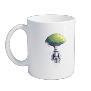 Imagem de Caneca Xícara de Café Porcelana 300ml Com Desenho Adesivo de Personagem de Jogo