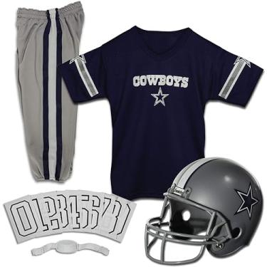 Imagem de Franklin Sports Conjunto de uniforme masculino NFL Dallas Cowboys, médio