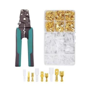 Imagem de Conector Elétrico Terminal Crimpado Em Forma De U 2.8 4.8 6.3mm Com Al