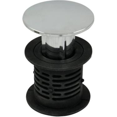 Imagem de DANCO Coletor de cabelo e rolha para banheira 2 em 1 | Protetor de drenagem cobra, caixa e trado | Prevenção de drenagem de cabelo (10772), Banheira - Cromado