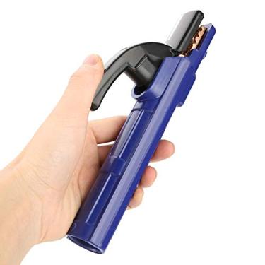 Imagem de Zerodis Suporte de Eletrodo 300A, Braçadeira de Soldagem de Cobre Isolada Com Alça Ergonômica, para Máquina de Solda