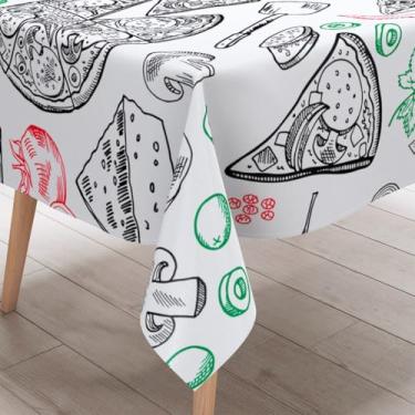 Imagem de Toalha de Mesa Quadrada 4 Lugares Pontilhado e Corações (18)