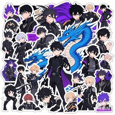 Imagem de 24Sheets Make-a-face Cartoon Girl Sticker for Kids,Make Your Own Mixed & Matched with 8 Designed Characters Hunters Girl Sticker for Birthday Party Supplies Favors Class Reward (H24)