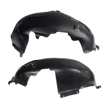 Imagem de TRQ Conjunto de proteção contra respingos de painel de quarto do lado do motorista e do passageiro HO1762100 HO1763100 compatível com Honda CR-V 2012-2016