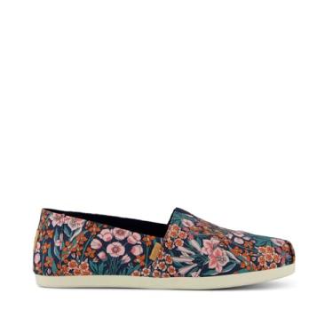 Imagem de TOMS Alpargata Alpargata Rope Alpargata Slip-On, Dk Tea Mntn Prmrse, 34