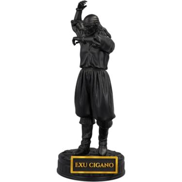 Imagem de Estátua Exu Cigano Umbanda Candomblé (Cor Aurum Noctis)