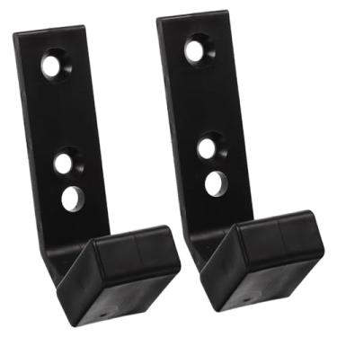 Imagem de kowaku Suporte de parede para barra de halteres (2 peças), organizador para equipamentos de ginástica, Material Papp, 12cmx4.5cm