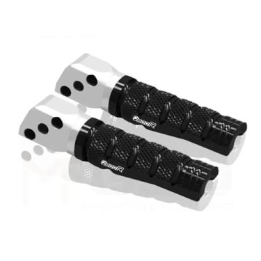 Imagem de Anti-derrapante Pedais De Apoio Para Os Pés Do Passageiro, Apoios Para Os Pés Traseiros Para F800GT 2013 2014 2015 F800R 2009-2013 2014 2015(Black 2)