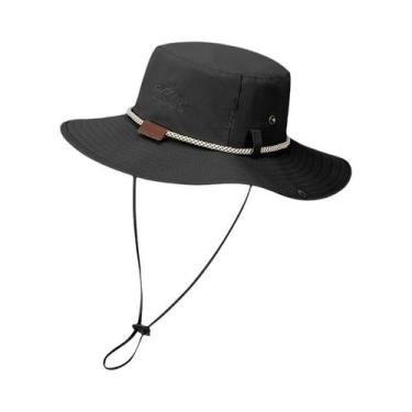 Imagem de Chapéu De Couro Impermeável Masculino Com Proteção UV, Respirável, Par