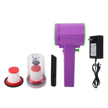 Imagem de TOPINCN Mini Ventilador Turbo, Espanador de Ar Comprimido Portátil Sem Fio Com 3 Velocidades de e Ajuste Contínuo para Teclado de Carro e Remoção de Poeira Industrial