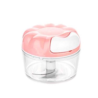 Imagem de Batedor de Alho Pequeno Cozinha Pressa Manual Puxador Máquina para Gengibre Picado Molho Pimenta Aipo Legumes Feitio Salada