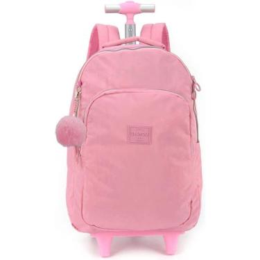 Imagem de MOCHILA COM RODINHAS LUXCEL UP4YOU ROSA MC51610UP-Feminino