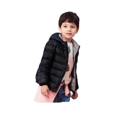 Imagem de Jaqueta Com Capuz Para Meninos E Meninas, Parka Leve De Inverno Com Pe