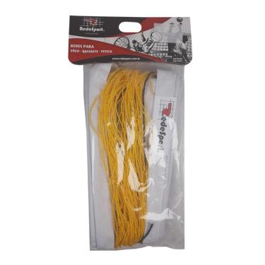 Imagem de Rede Vôlei 1 Faixa Lazer Rede Sport Fio 1,5mm (4,-Unissex