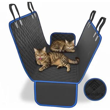 Imagem de Capa Protetora Impermeável para Banco Traseiro de Carro Pet Acolchoada