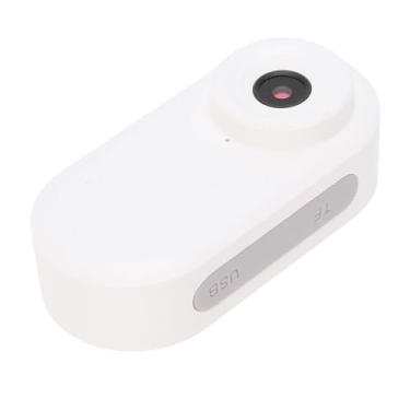 Imagem de POCREATION Câmera de Ação de Polegar de 2,7K, Tela IPS HD de 0,96 Polegadas Visualização de Imagem Em Tempo Real Com Cordão Magnético para Viagens de Trabalho Atividades Ao Ar Livre para (WHITE)